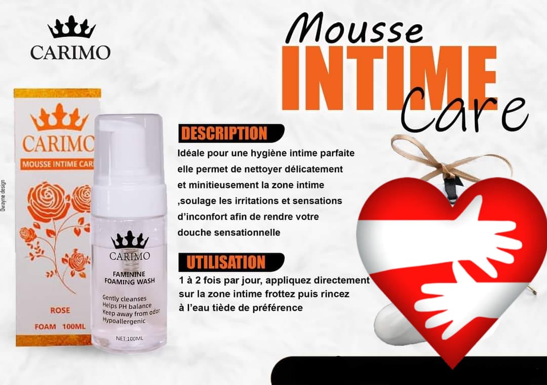 Mousse intime care
