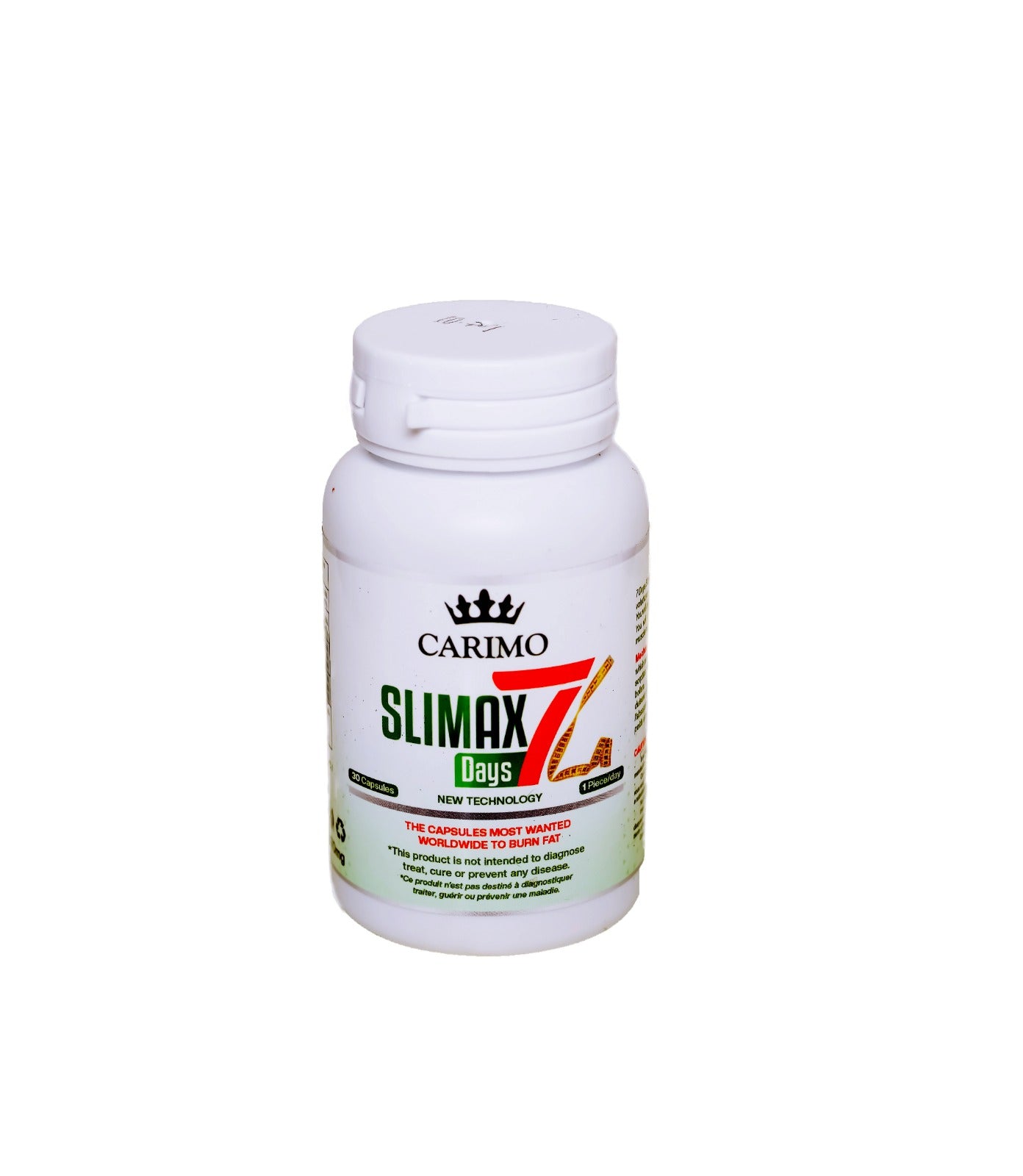 Gélule minceur Carimo Slimax 7 Days ( gélules minceur nouveau )