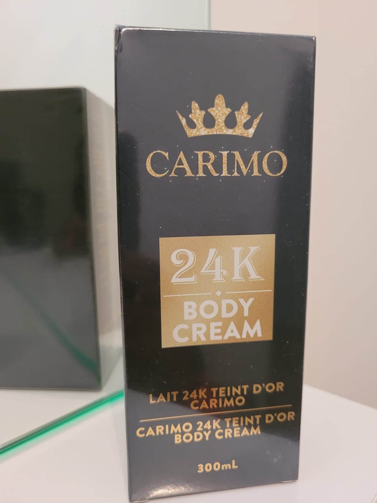 Lait corps 24K Teint d'or Carimo