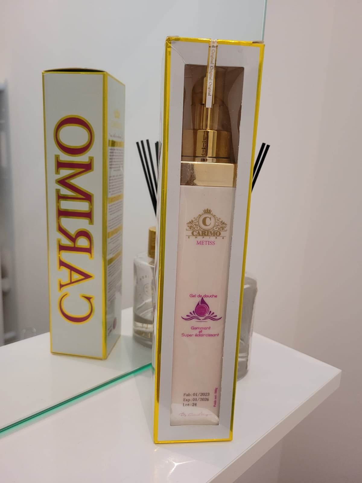 Gel douche métisse carimo super éclaircissant PM