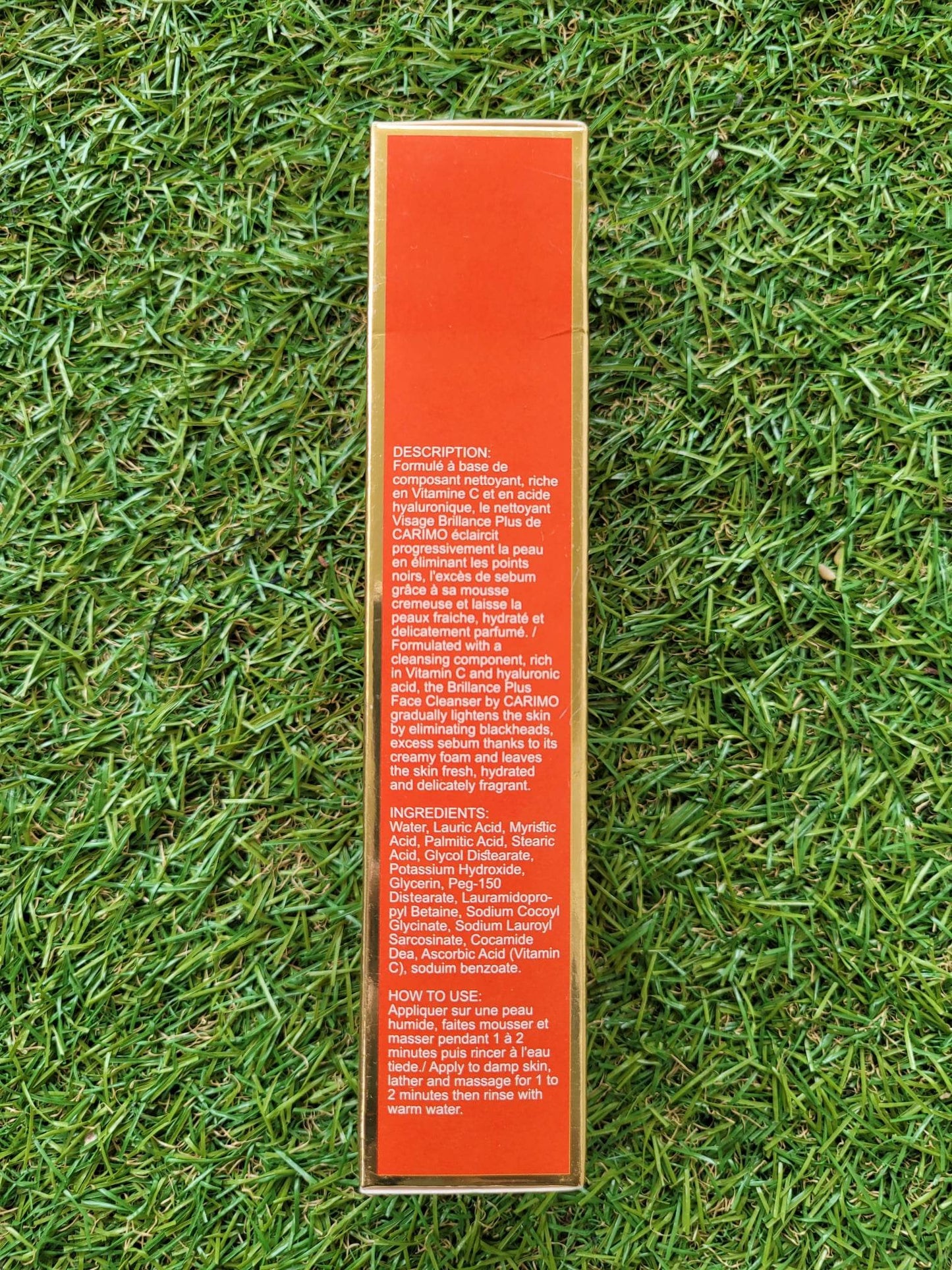 Nettoyant visage brillance