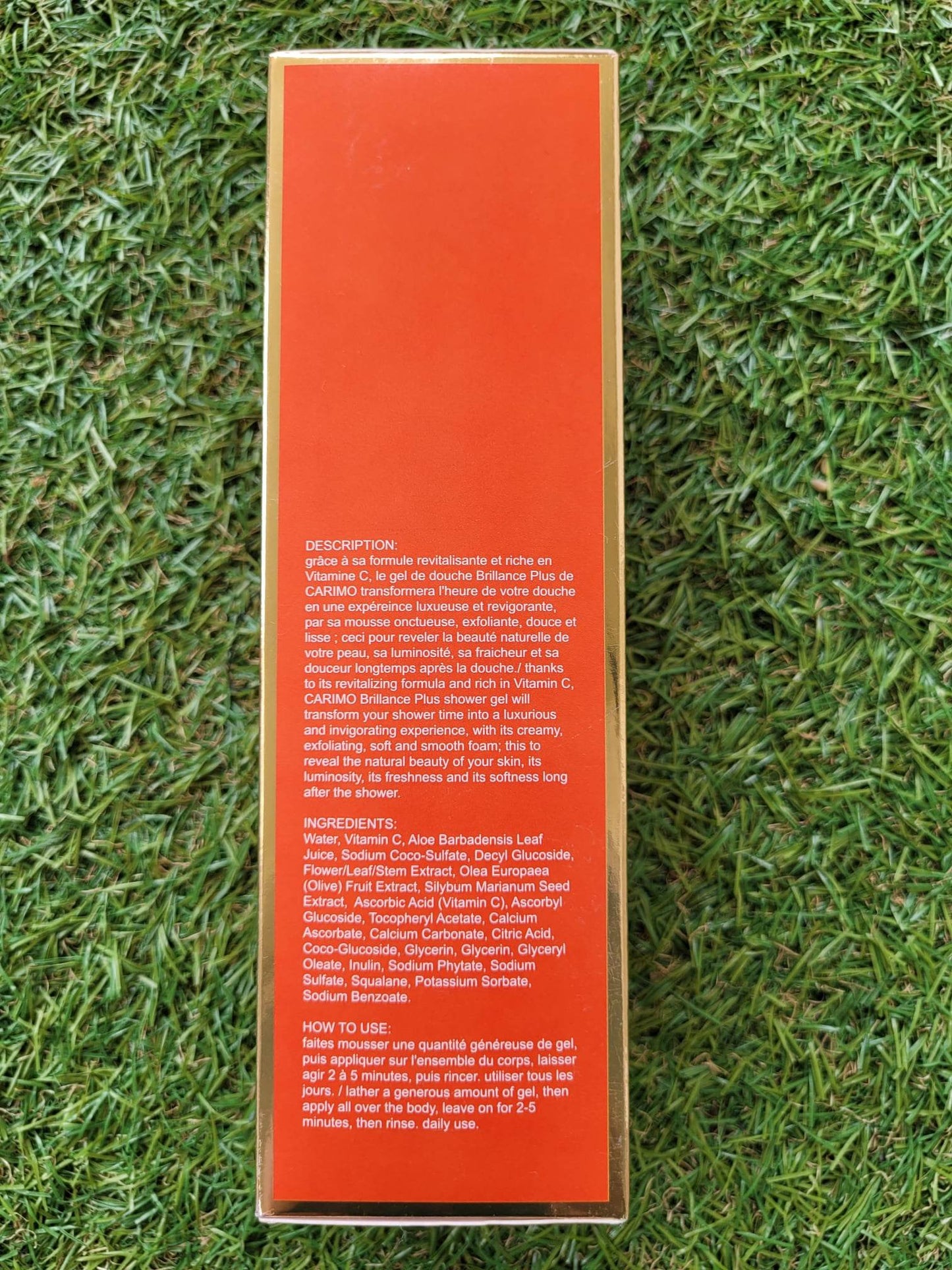 Gel douche brillance plus carimo