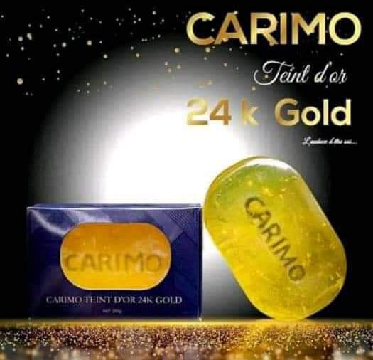 Savon 24k teint d’or Carimo