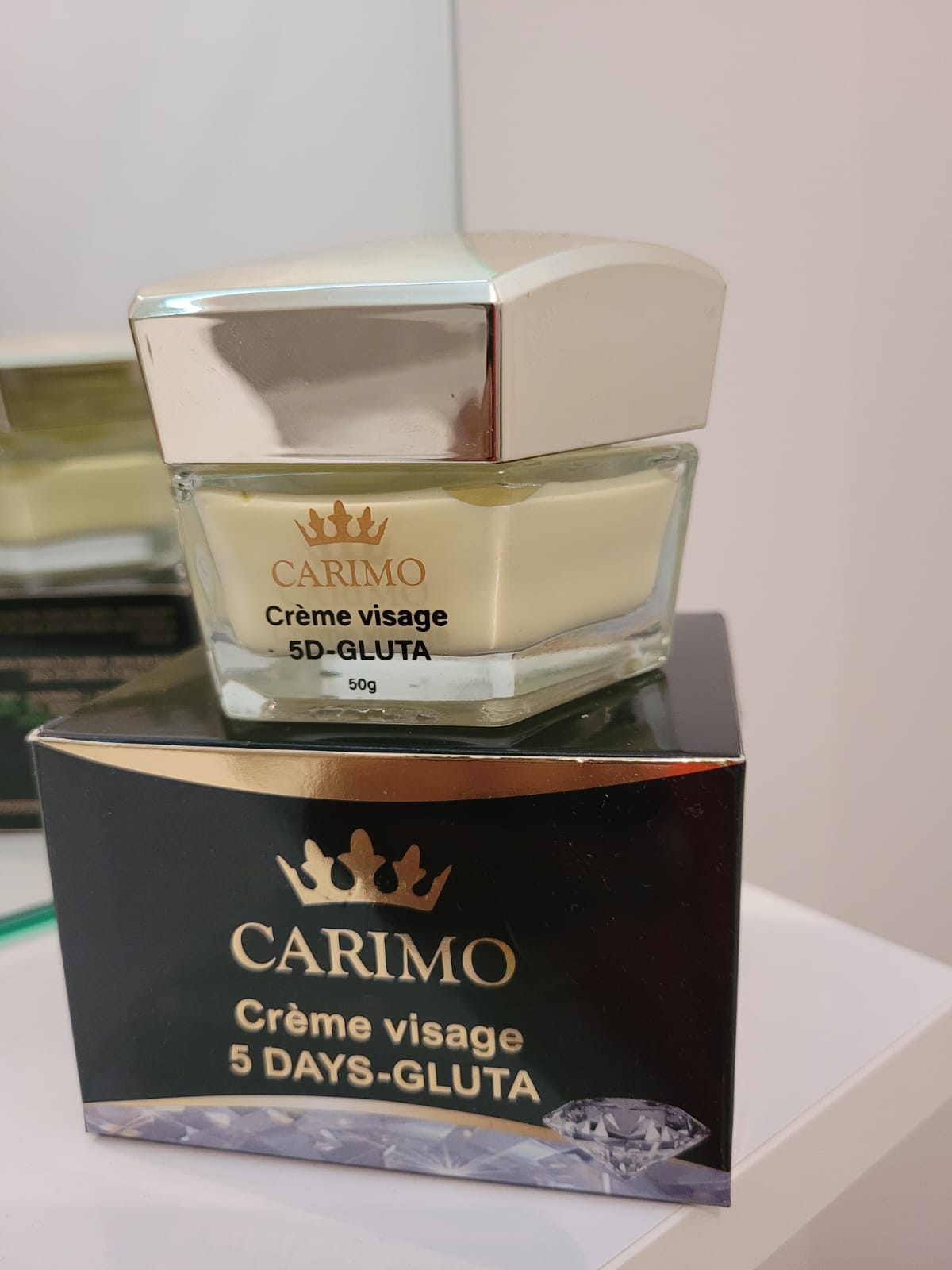 Crème visage 5Days-Gluta carimo