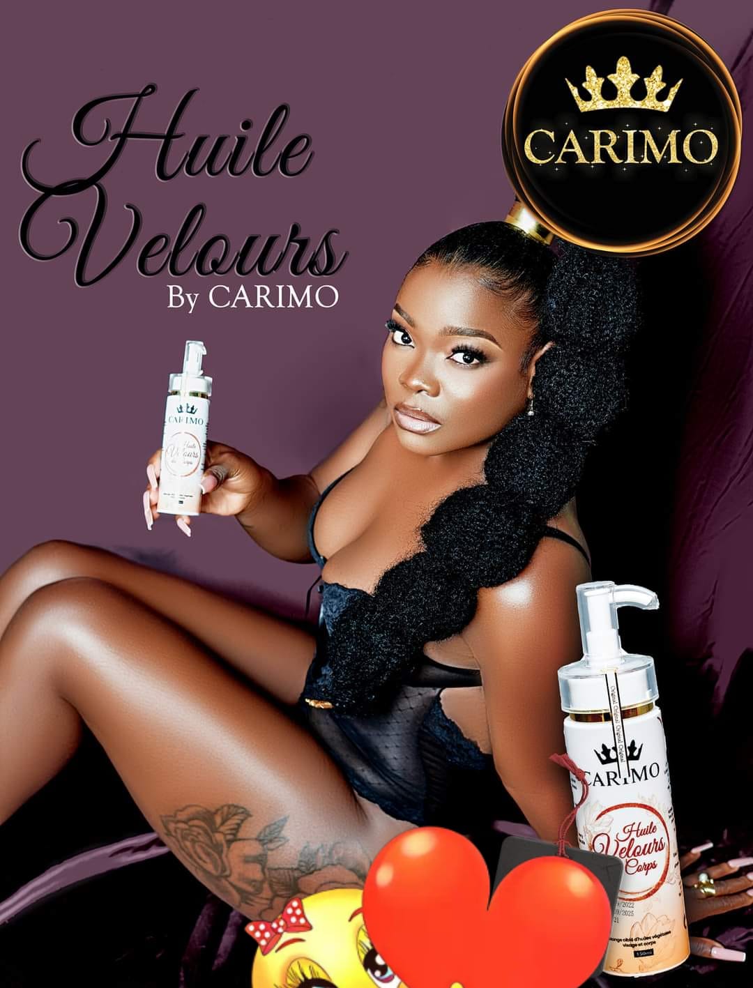 Huile velour Carimo PM