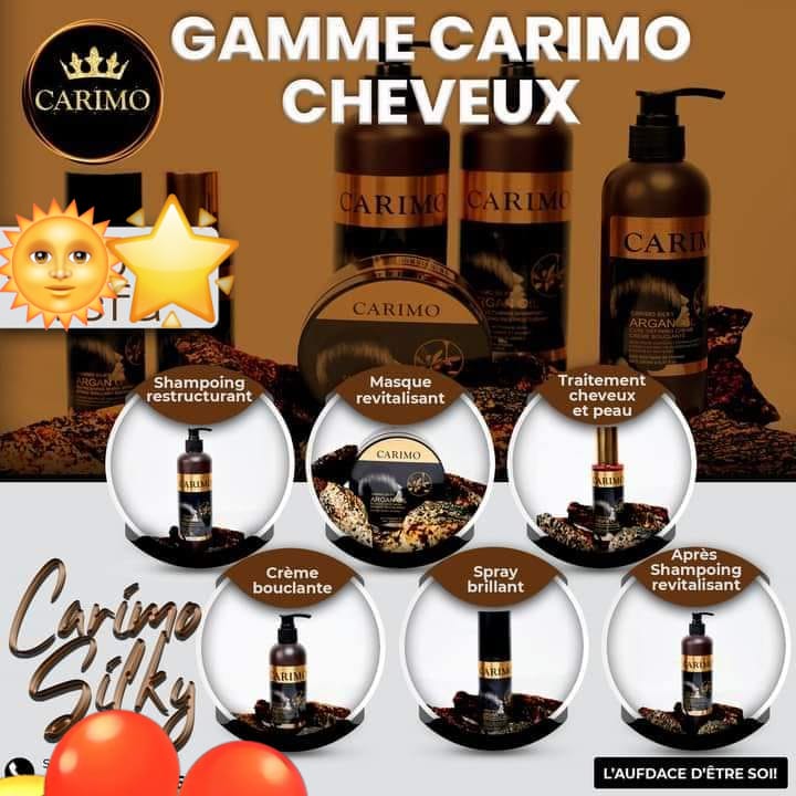 Gamme pour cheveux à l'huile d'argan