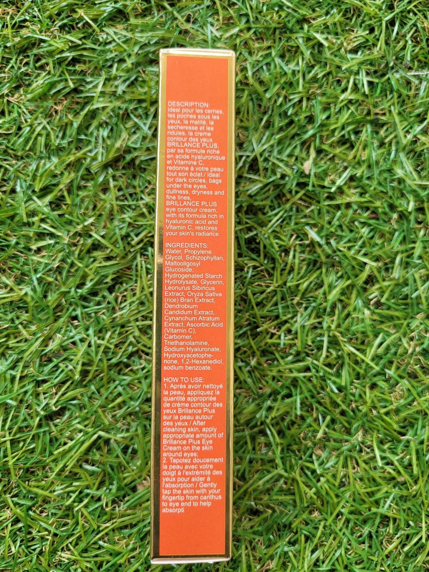 Crème contour des yeux brillance plus