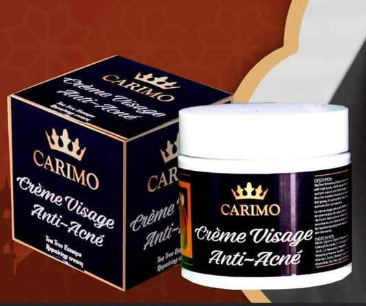 Crème de visage anti acné