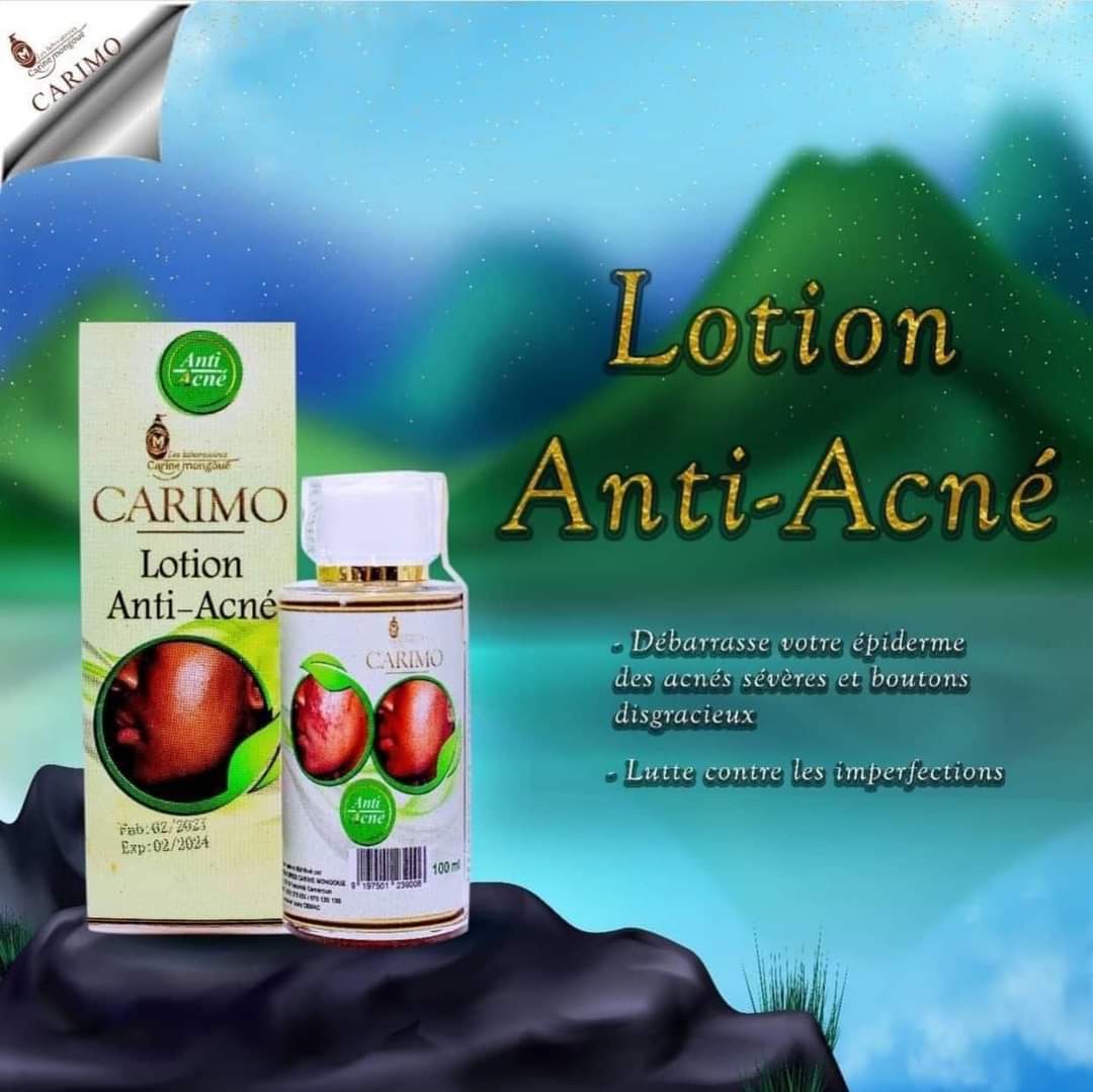 Lotion anti acné