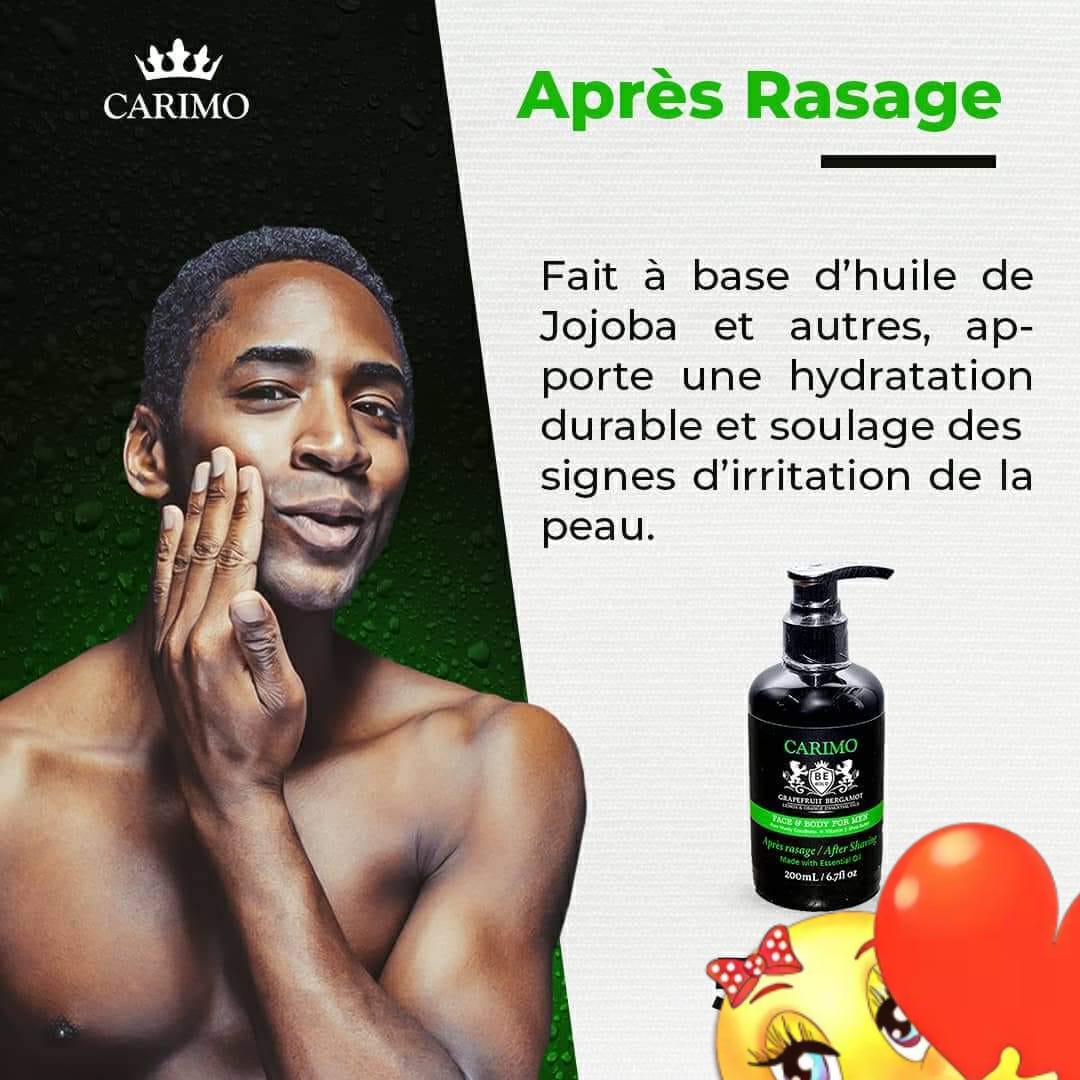 Après rasage men’s care