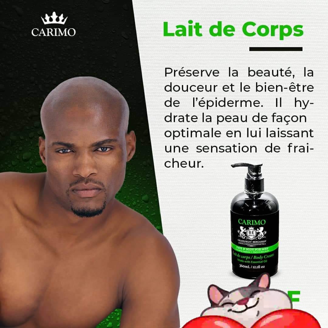 Lait corps men’s care